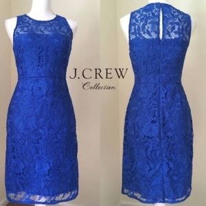 J Crew Collection Lace Sheath Dress